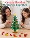 oCreon Houten Adventskalender met LED-verlichting - 24 Dagen