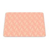 Bonamaison Rechthoekige muismat met digitale print, antislip onderkant, voor kantoor en thuis, 22 x 18 cm