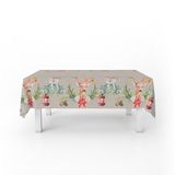Italian Bed Linen Tafelkleed Panama Magico Natale 150 x 150 cm
