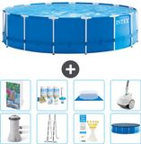 Intex Rond Frame Zwembad - 457 x 122 cm - Blauw