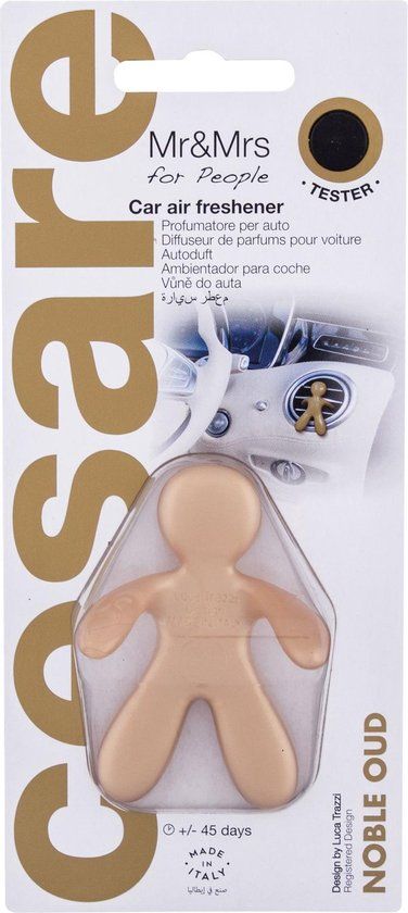 Mr & Mrs Fragrance - Cesare Noble Oud Gold - Car Scent - Unisex - 1 stuk(s)