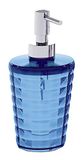 Gedy Glady Zeepdispenser, Thermoplastische hars, Blauw, 8,5 x 8,5 x 17 cm