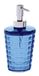 Gedy Glady Zeepdispenser, Thermoplastische hars, Blauw, 8,5 x 8,5 x 17 cm