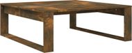 vidaXL Salontafel - 100x100x35 cm - Gerookt Eikenkleurig - Hout