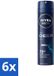 NIVEA MEN Deospray Deep Beat 6 x 150 ml