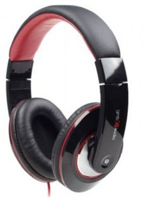 Gembird MHS-BOS - Hoofdtelefoon - Zwart/Rood
