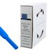 5m Offgridtec 5m krimpkous 12,7 mm > 6,4 mm blauw