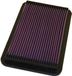 K&N Vervangingsluchtfilter compatibel met Toyota Avalon, Camry, Celica, Lexus ES300 (33-2052)