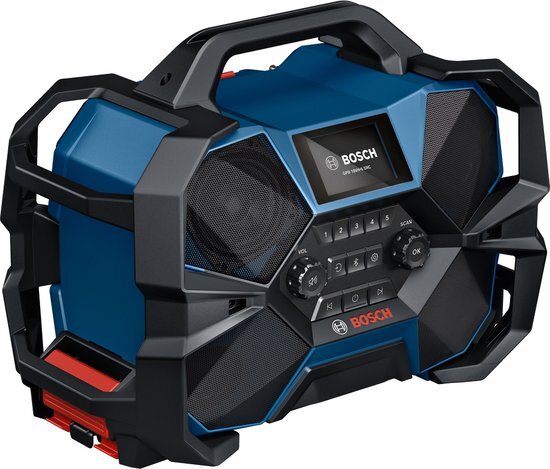 Bosch Professional GPB 18VH-6 SRC Bouwradio - DAB+, FM, Bluetooth, AUX, Multi-Speaker Sound