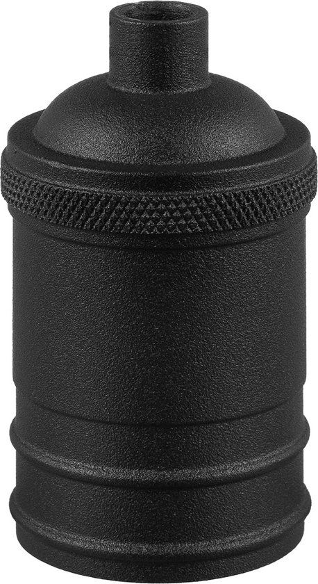 Home Sweet Home DIY lamphouders - Lamponderdelen - ø4.5 x 7.5 cm - E27 - Black - Cilinder - Ontworpen voor Hanglampen, Wandlampen