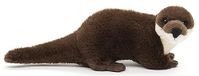 Uni-Toys - Eco-Line - Otter, staand - 100% gerecycled materiaal - 32 cm