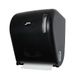 Jofel - AGR54600-MT papierdispenser, diameter tussen 170 en 210 mm, voorgesneden diensten van 20 cm, zonder hendel, maximale hygiëne en besparing, gemaakt van gerecycled ABS, matzwart