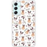 Samsung Galaxy A34 5G bedrukt siliconen hoesje noel mignon