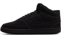 Nike Court Vision Mid Heren Hoge Sneakers Zwart