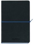 Aurora Tesoro A5 Notebook - 192 Pages - Lined - 80g - Black/Blue