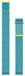 Garmin Comfortfit Quick Release 22 mm bandje Turquoise