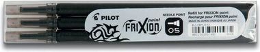 Pilot Rollerpenvulling Frixion BLS-FRP5 Zwart - 12 stuks