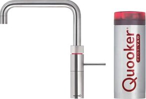 Quooker Fusion Square RVS Keukenkraan met PRO3 Boiler