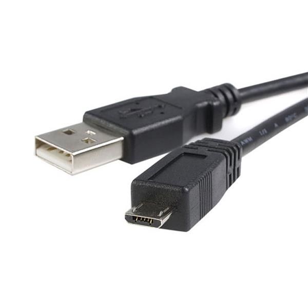 StarTech.com 1m Micro USB Kabel - USB A naar Micro B - Zwart