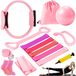 Solidchoice - Ensemble Pilates complet avec anneau, balle de yoga et accessoires