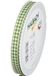 Halbach Vichy geruit cadeaulint, 10 mm x 25 m, mosgroen