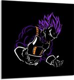 TMK ArtDeko Serie - Glasplaat Voor Keuken - 60x65 cm - Anime