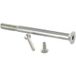 Vis Express Vis Métaux Fhc Tête Fraisée Empreinte Hexagonale Creuse Inox A2 Clé De 4 Hc4 M6x50 Filetage Total-30 Pièces