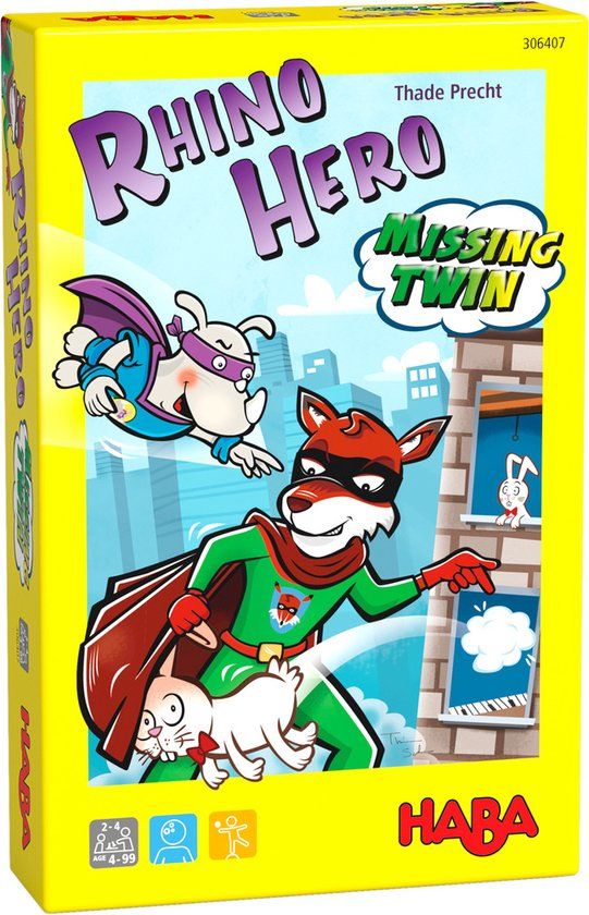 Haba Rhino Hero - Missing Twin (fr) Behendigheidsspel