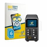 BROTECT - Screenprotector voor SkyRc eFuel PSU2000 - Folie Beschermfolie transparant 6 Stuks
