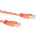ACT Oranje 10 meter U/UTP CAT6 patchkabel met RJ45 connectoren