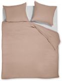 Vtwonen Gentle Embrace dekbedovertrek - Lits-Jumeaux - 240 x 220 cm - Zachtroze
