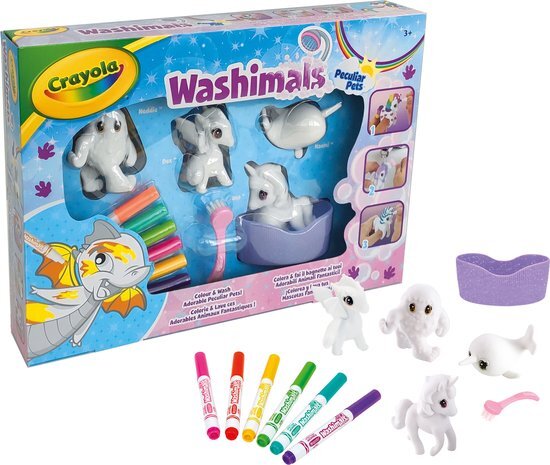 crayola Washimals Fantasiewezens Set