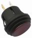 Bouton poussoir - Étanche IP65 - Rouge - Marche/arrêt non-enclencheur - 20A 12V DC - Encastrement 20 mm
