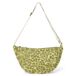 Studio Noos crossbody tas Leopard Cotton groen