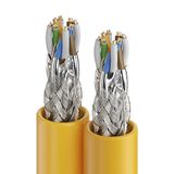 PureLink 100m Cat7 Duplex installatiekabel S/FTP CPR Eca, 10Gbit ethernet 600MHz netwerkkabel installatiekabel