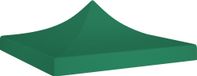 Maison Exclusive - Toit de tente de réception, 2x2 mètres, vert, 270 g/m²