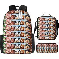 Rugzak SZSMART Mini World Driedelige Rugzakset