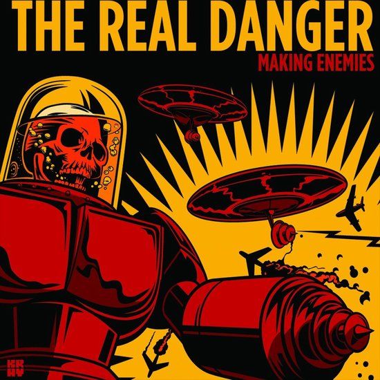 Real Danger - Making Enemies (LP) - Standard Edition - Hardrock - Vinyl