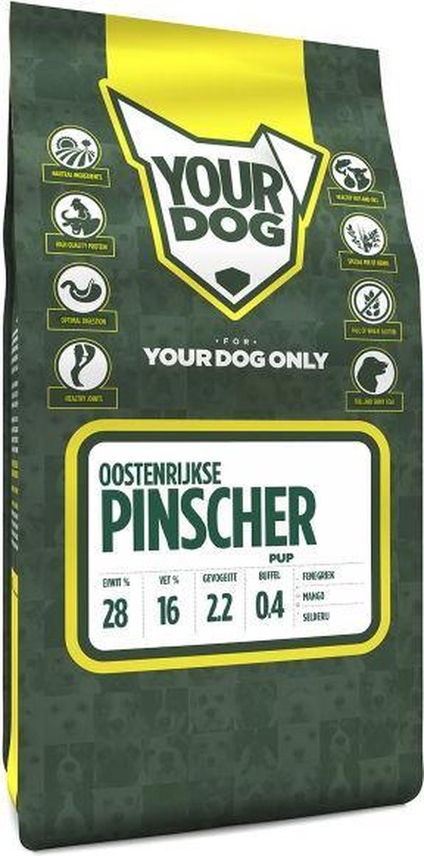 Yourdog Pup 3 kg oostenrijkse pinscher hondenvoer