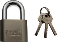 Merkloos / Sans marque Bahama Warenvertriebs Gmbh Hangslot - 50 mm - korte beugel van 75 mm - staal - sloten / fietssloten / bagageslot