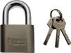 Merkloos / Sans marque Bahama Warenvertriebs Gmbh Hangslot - 50 mm - korte beugel van 75 mm - staal - sloten / fietssloten / bagageslot