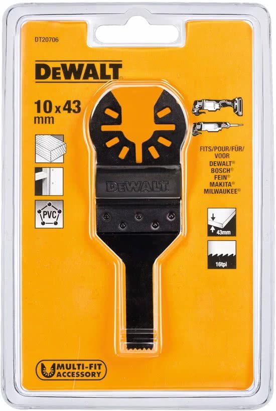 DeWalt HCS invalzaagblad precisie 43 x 10mm (Prijs per stuk)