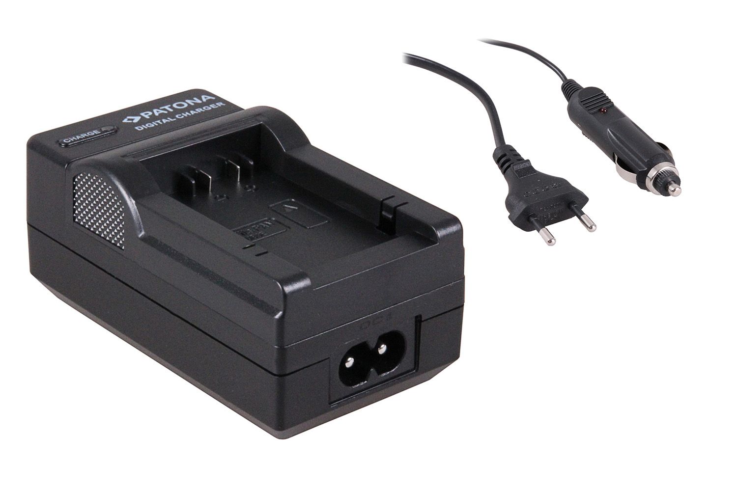 Patona 1619 Batterijoplader Zwart