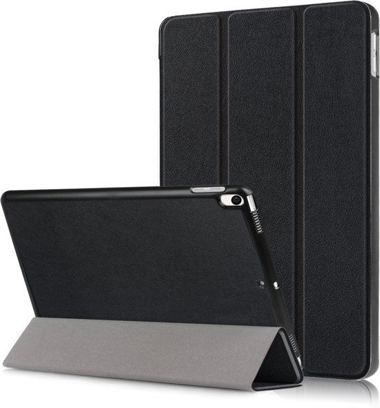 BTH iPad Pro 10.5 (2017) Tri-Fold Hoesje Case Hoes Smart Cover - Zwart
