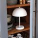 Dyberg Larsen Lampe de table LED sur batterie Stockholm Portable, blanc