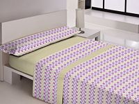 Style Libela Avila, beddengoed van polykatoen, beige, 205 x 135 x 3 cm