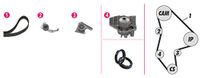 MAHLE CPK 42 000P Behr Premium Line Waterpomp-kit