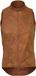 AGU Essential Wind Body - Heren Fietsvest - Winddicht en Waterafstotend - Ademende Mesh Rug - Reflecterend - Bruin - XXL