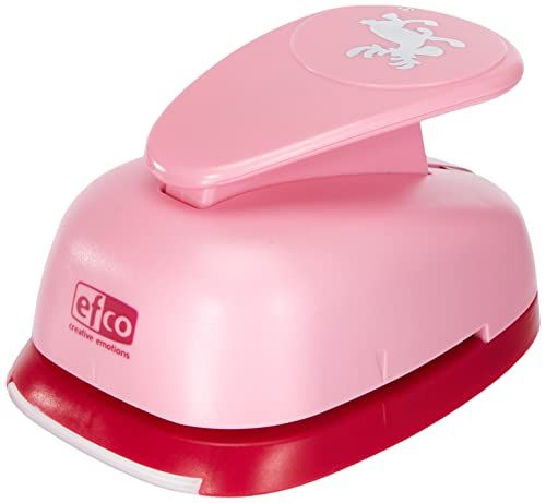 Efco stanssjabloon - Motief oorloggen - Roze - 67 mm x 57 mm