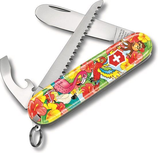 Victorinox My First Kindermes Set Papegaai - 7613329096062